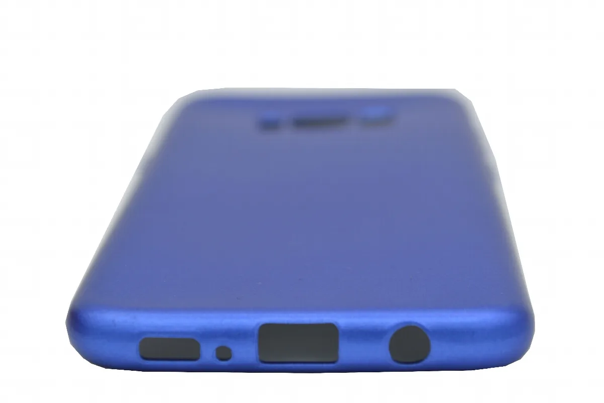 Θήκη σιλικόνης TPU Gel Ultra Thin mat για Samsung S8 - μπλε – εικόνα 3