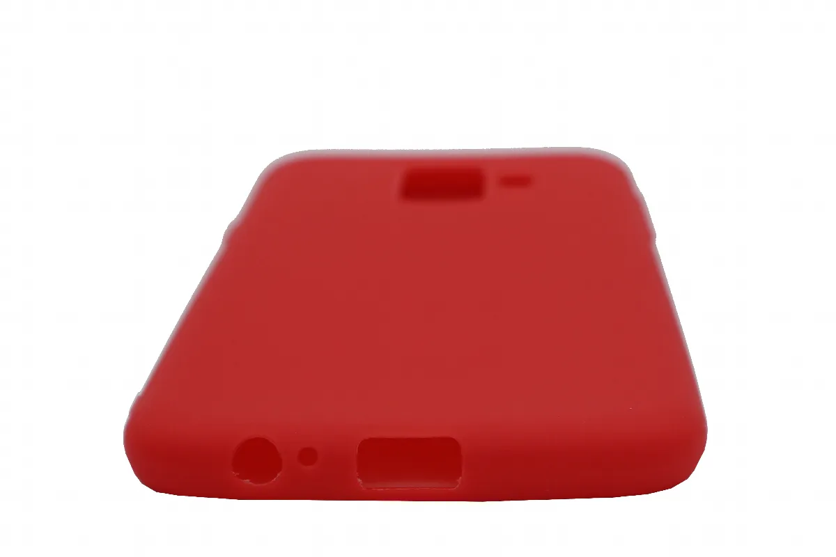 Θήκη σιλικόνης TPU Ultra Slim 0.3mm soft mat για Samsung A6 2018 - κόκκινο – εικόνα 3
