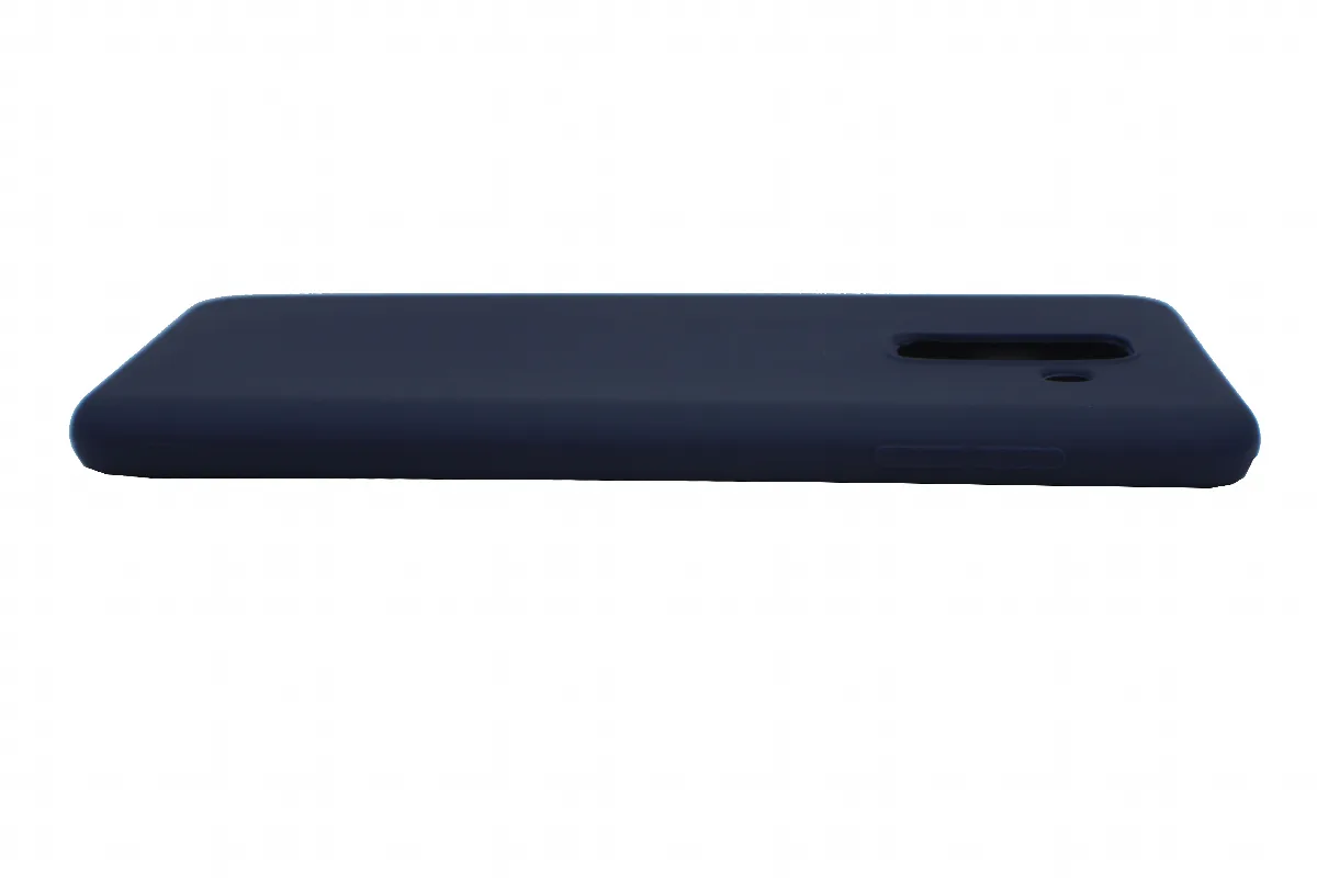 Θήκη σιλικόνης TPU Ultra Slim 0.3mm soft mat για Samsung A6 Plus 2018 - σκούρο μπλε – εικόνα 2