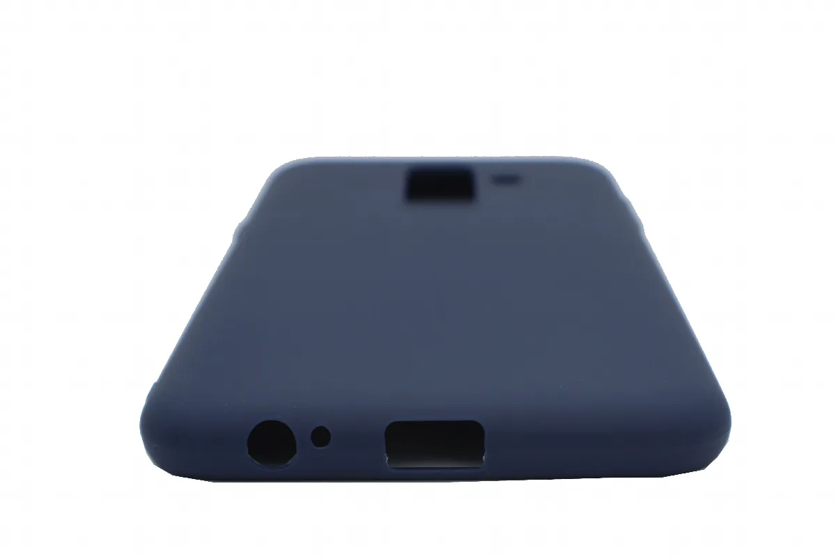 Θήκη σιλικόνης TPU Ultra Slim 0.3mm soft mat για Samsung A6 Plus 2018 - σκούρο μπλε – εικόνα 3