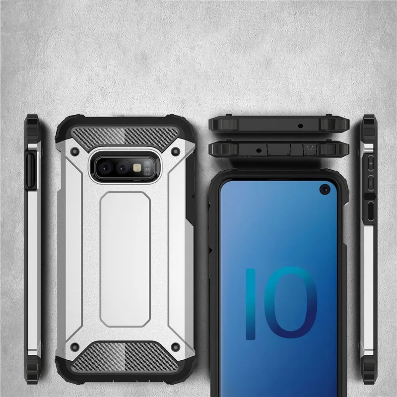 Θήκη Tough Armor για Samsung Galaxy S10 Lite / S10e - Μαύρο – εικόνα 4