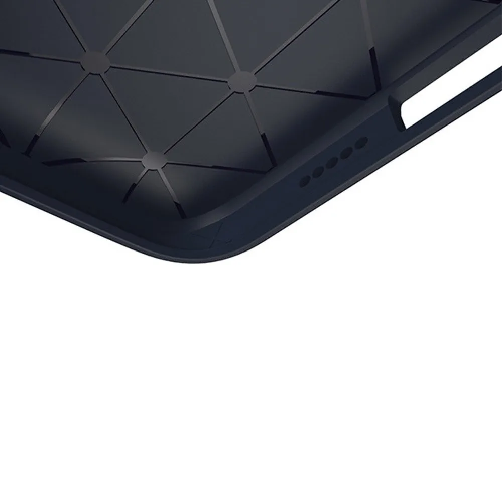 Θήκη TPU Carbon Fiber Brushed για Samsung S9 - σκούρο μπλε – εικόνα 3