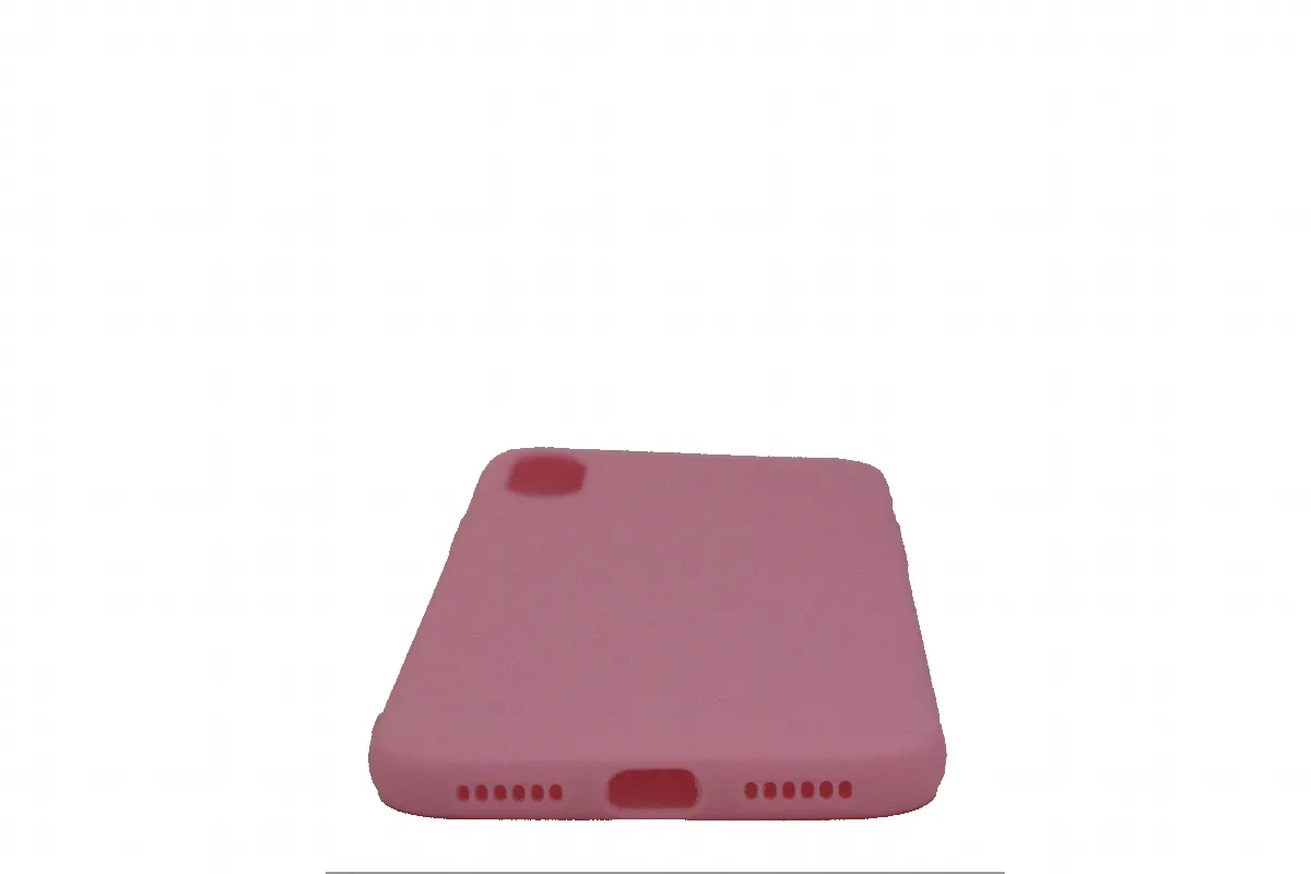 Θήκη σιλικόνης TPU Ultra Slim 0.3mm soft mat για iPhone X/Xs - ροζ – εικόνα 3