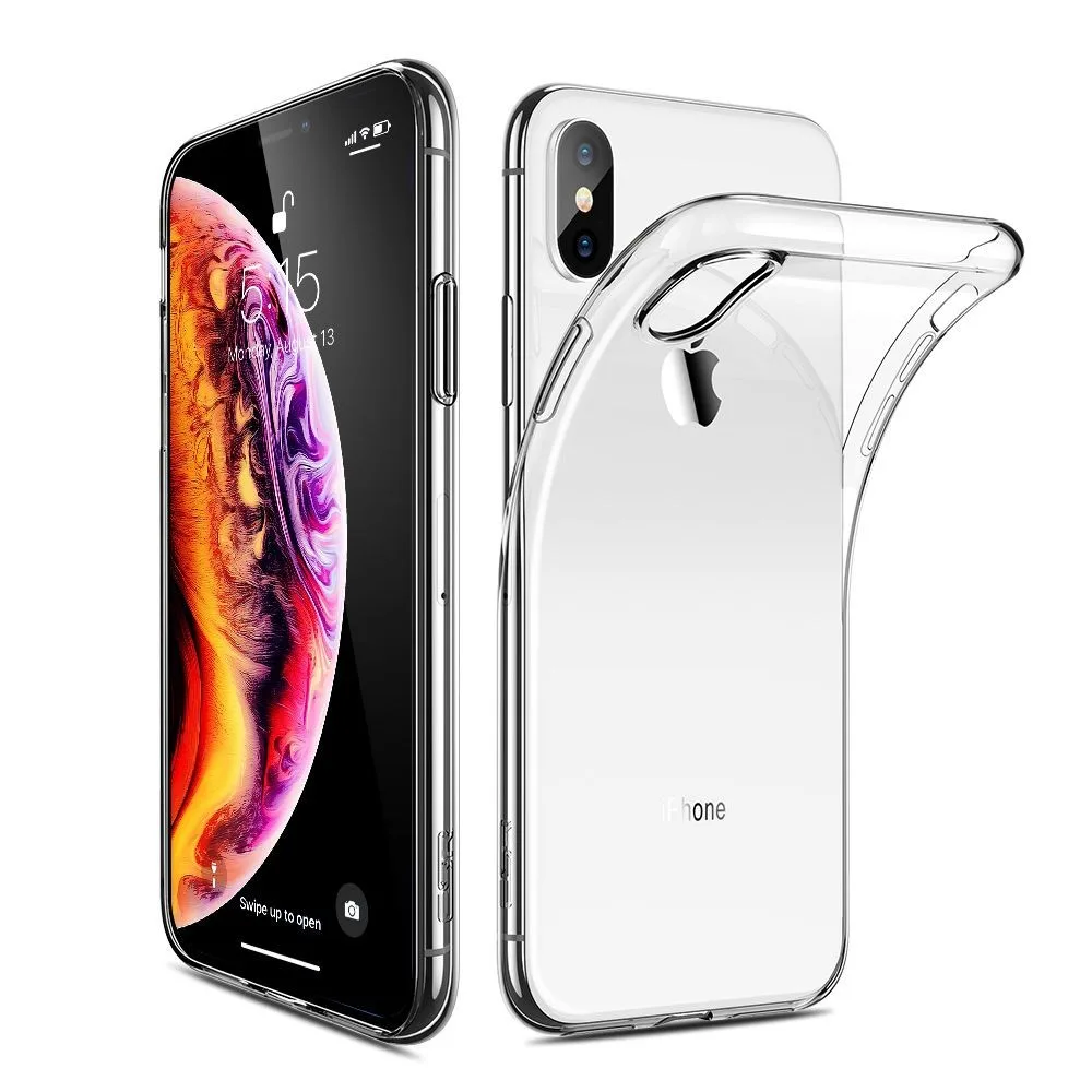 Θήκη TPU Slim (1.5mm) για iPhone Xs Max - διάφανη