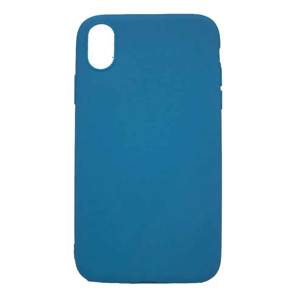 Θήκη σιλικόνης TPU Ultra Slim 0.3mm soft mat για iPhone XR - γαλάζιο
