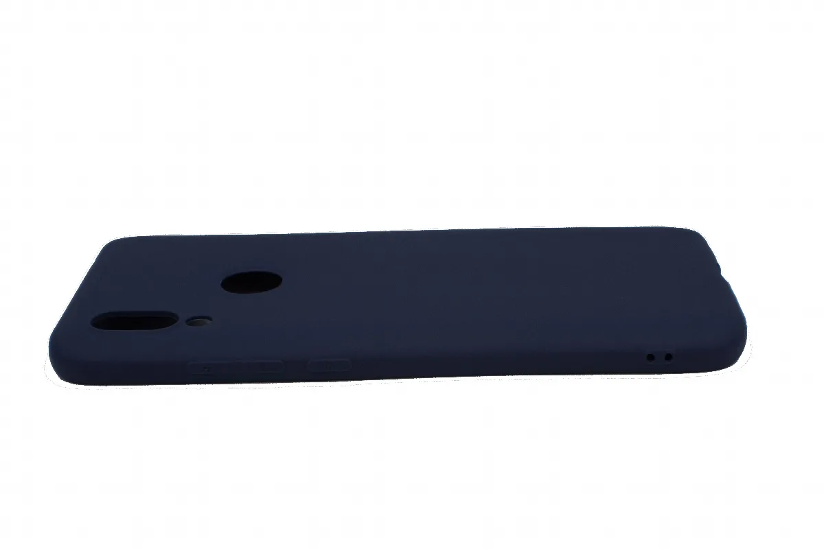 Θήκη σιλικόνης TPU Ultra Slim 0.3mm soft mat για Xiaomi Redmi 7 - σκούρο μπλε – εικόνα 3