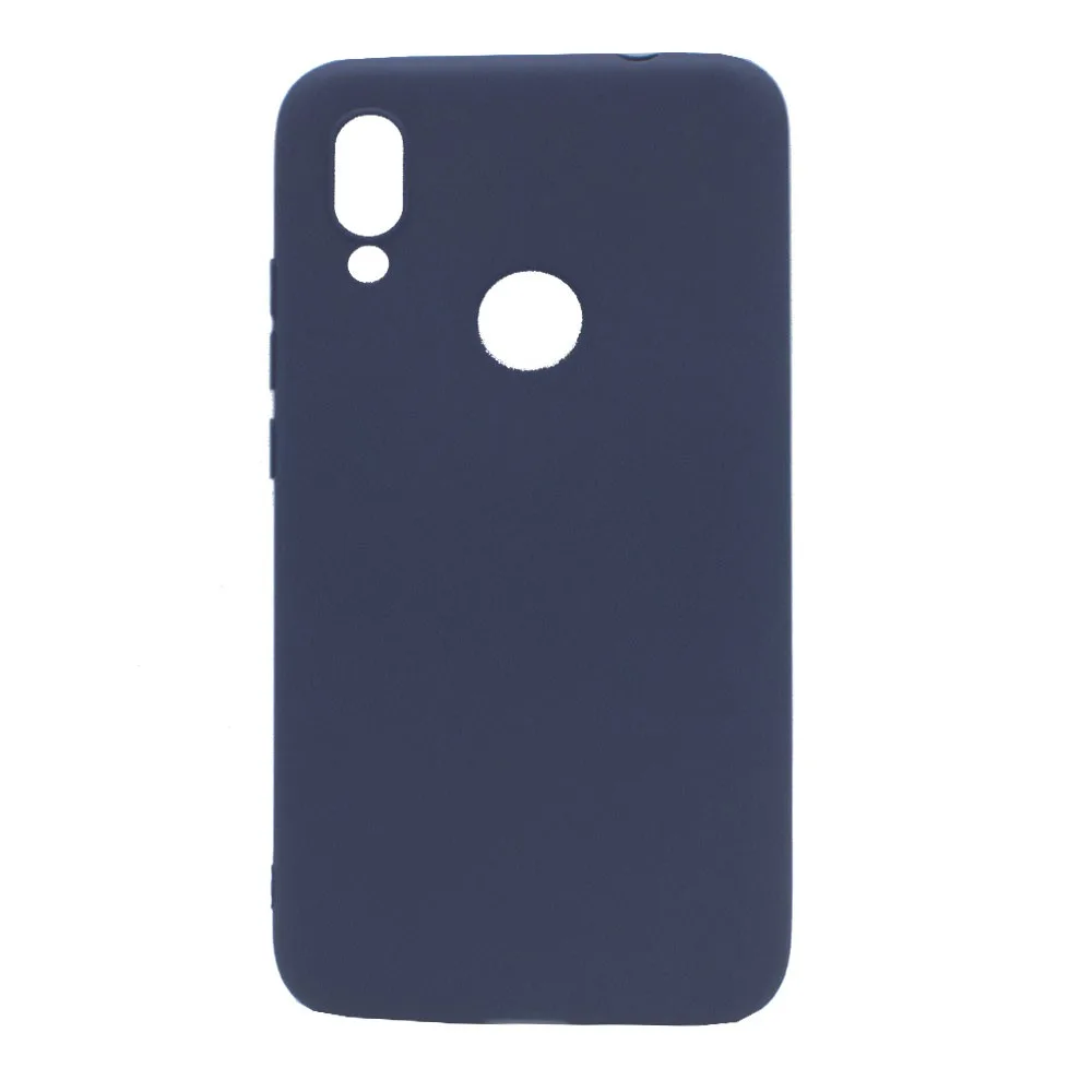 Θήκη σιλικόνης TPU Ultra Slim 0.3mm soft mat για Xiaomi Redmi 7 - σκούρο μπλε
