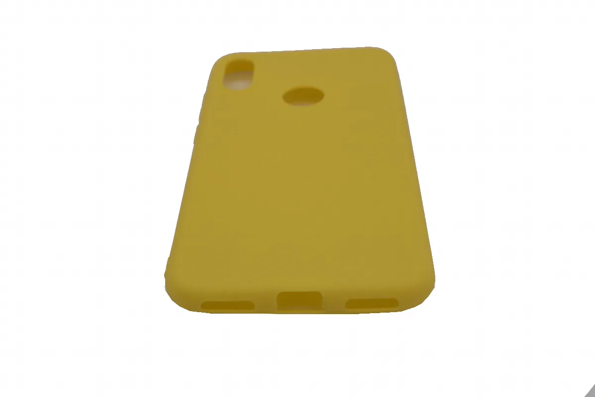 Θήκη σιλικόνης TPU Ultra Slim 0.3mm soft mat για Huawei Y6 2019 - κίτρινο – εικόνα 2