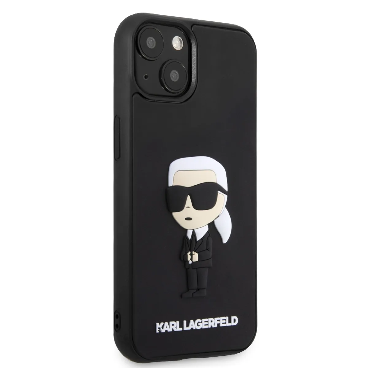 Karl Lagerfeld 3D Rubber Case Karl’s Head Θήκη προστασίας από σιλικόνη – iPhone 13 Μαύρο – KLHCP13M3DRKINK – εικόνα 2