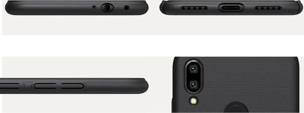 Θήκη Nillkin Super Frosted Back Cover Μαύρο για Xiaomi Redmi 7 - μαύρο – εικόνα 3