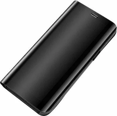 Θήκη Book Clear View για Xiaomi Redmi 9 - μαύρο