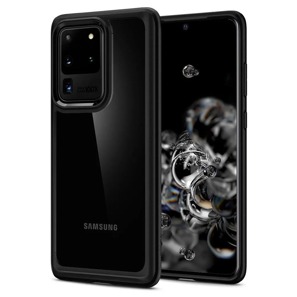 Θήκη Spigen Ultra Hybrid για Samsung S20 Ultra - μαύρη – εικόνα 2