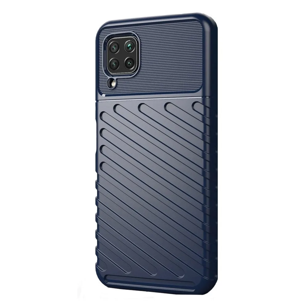 Θήκη Thunder Flexible Tough Rugged Cover TPU Case για Huawei P40 Lite - μπλέ