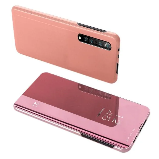 Θήκη Book Clear View για Xiaomi Mi Note 10 Lite - ροζ – εικόνα 2