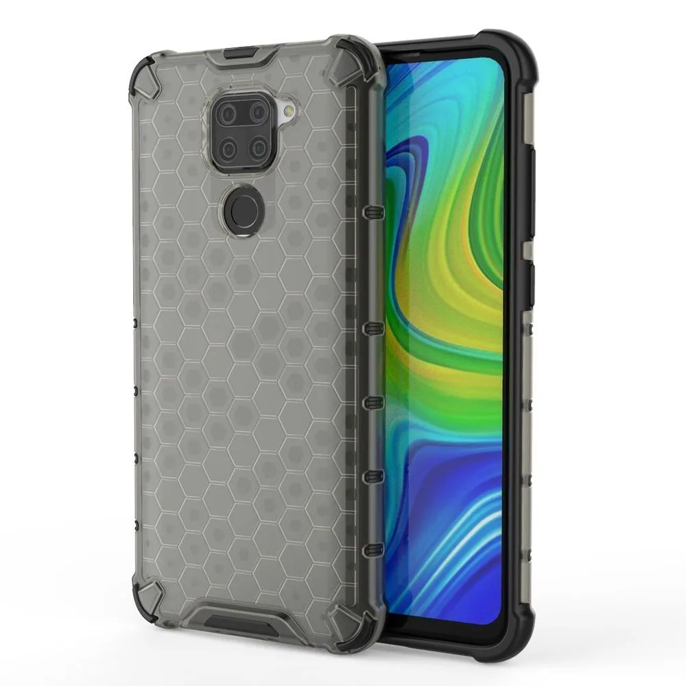 Θήκη Honeycomb Armor για Xiaomi Redmi Note 9/Xiaomi Redmi 10X 4G - Μαύρο
