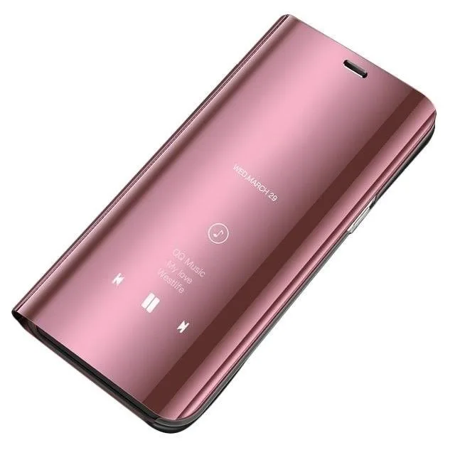 Θήκη Book Clear View για Xiaomi Redmi 9A/9AT - Ροζ