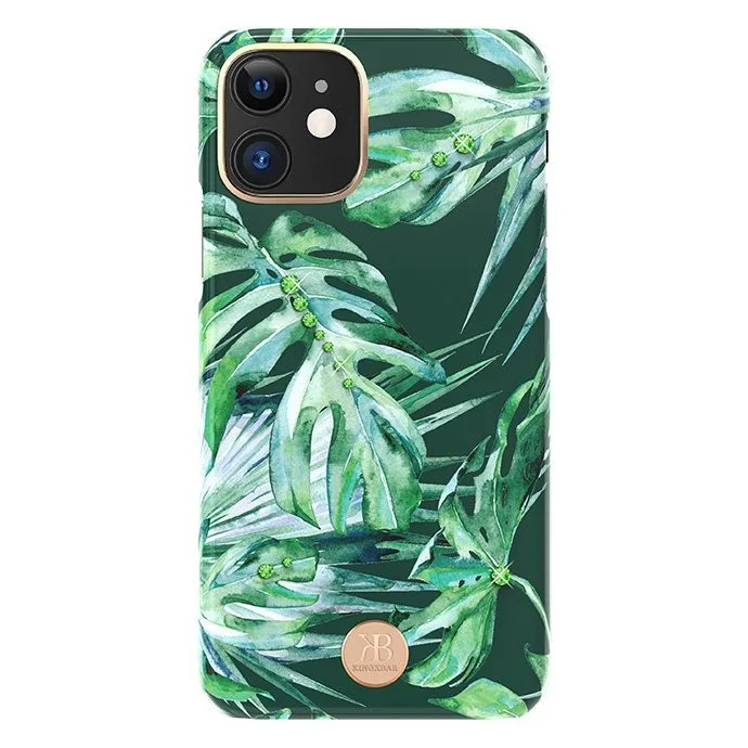 Θήκη Kingxbar Blossom with Swarovski για iPhone 11 - Φύλλο