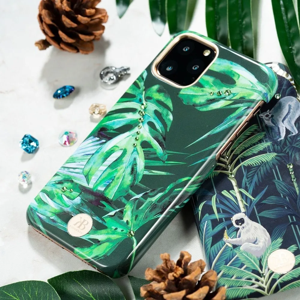 Θήκη Kingxbar Blossom with Swarovski για iPhone 11 Pro Max - Φύλλο – εικόνα 2
