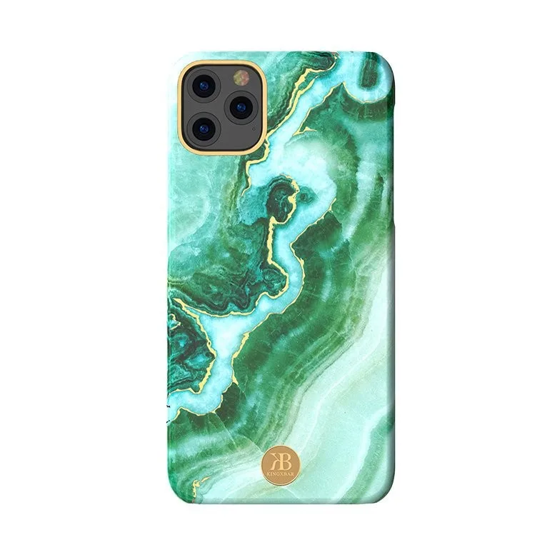 Θήκη Kingxbar Marble για iPhone 11 Pro Max - Πράσινο