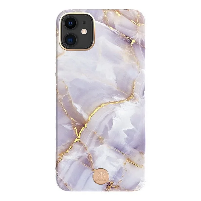 Θήκη Kingxbar Marble για iPhone 11 Pro Max - Μωβ