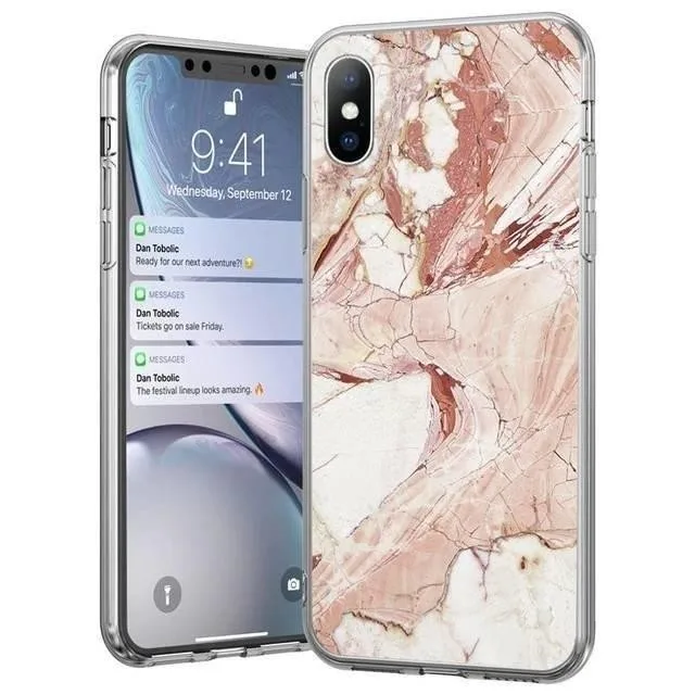 Θήκη Marble TPU για Samsung M31 - Ροζ – εικόνα 2