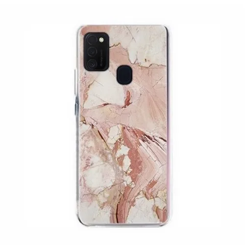 Θήκη Marble TPU για Samsung M31 - Ροζ
