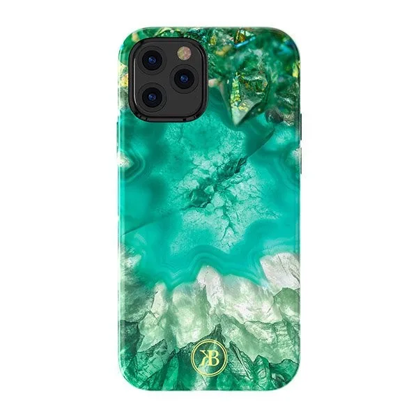 Θήκη Kingxbar Agate για iPhone 12 Pro Max - Πράσινο
