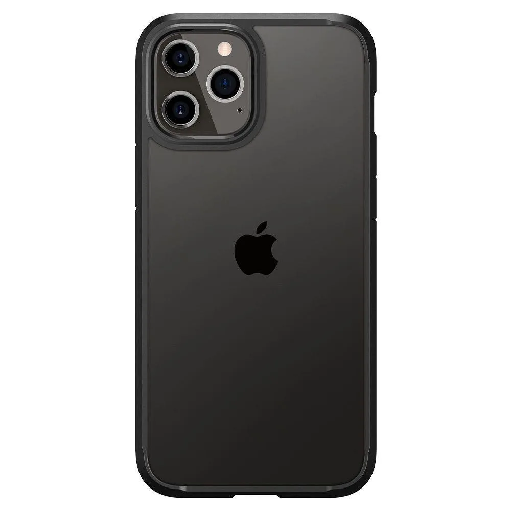 Θήκη Spigen Ultra Hybrid για iPhone 12/12 Pro - Μαύρο Matte – εικόνα 3