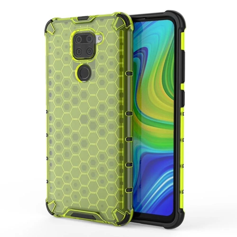 Θήκη Honeycomb Armor για Xiaomi Redmi Note 9/Xiaomi Redmi 10X 4G - Πράσινο