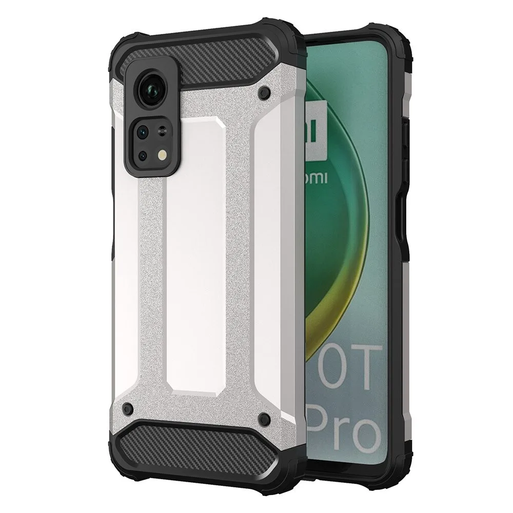 Θήκη Tough Armor Back Cover για Xiaomi Mi 10T / Mi 10T Pro - Ασημί