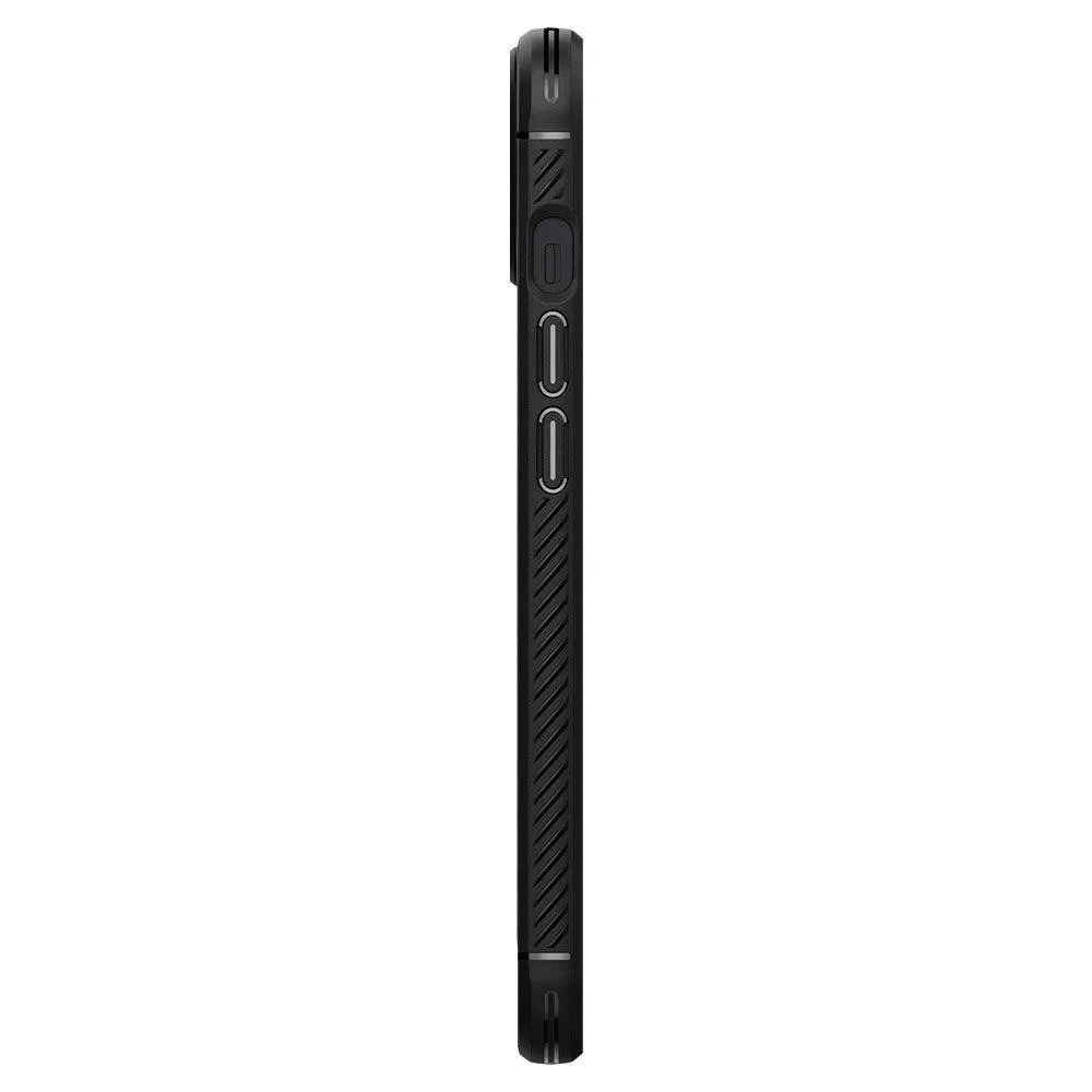 Θήκη Spigen Rugged Armor για iPhone 13 - Μαύρο Matte – εικόνα 2