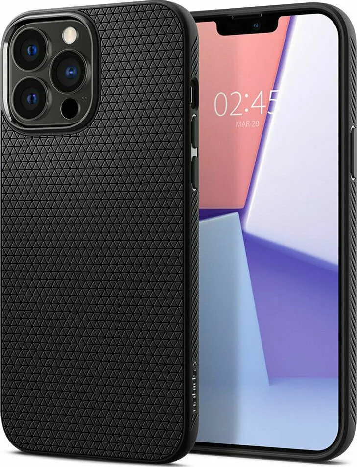 Θήκη Spigen Liquid Air για iPhone 13 Pro - Μαύρο Matte