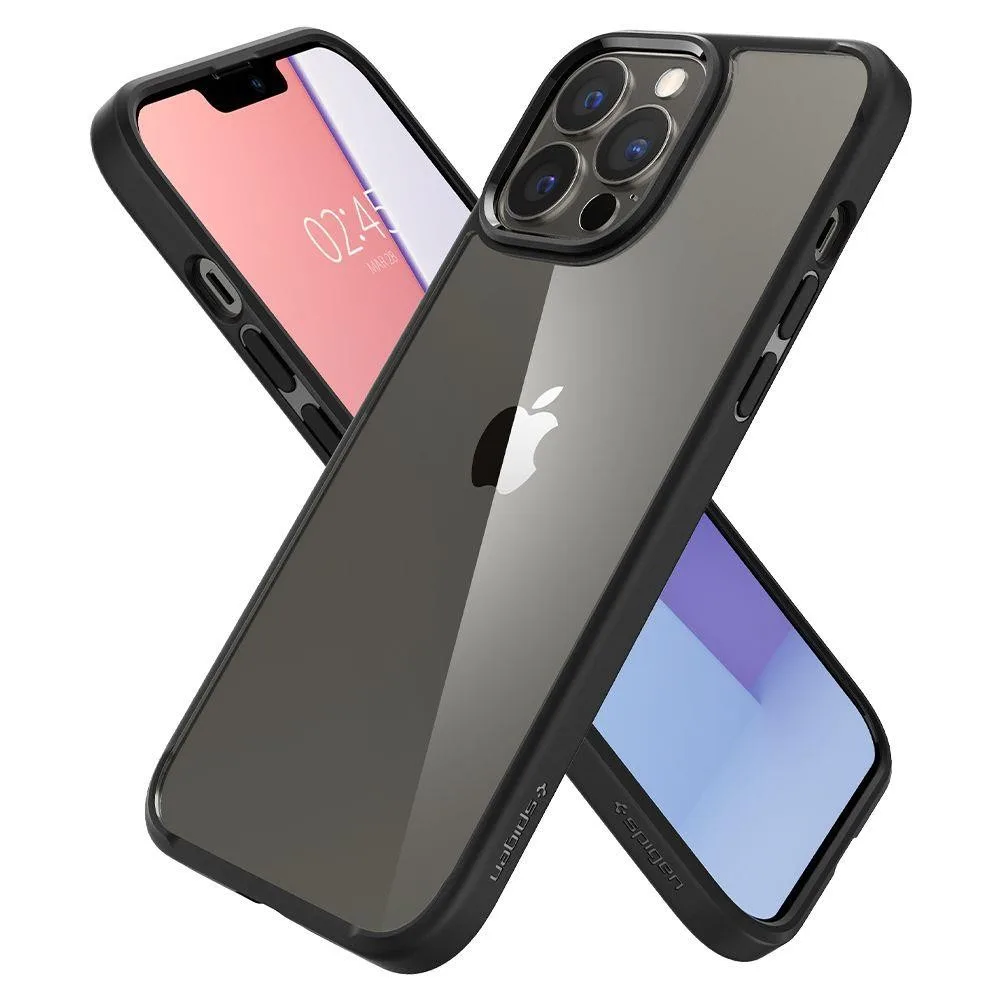 Θήκη Spigen Ultra Hybrid για iPhone 13 Pro - Μαύρο Matte – εικόνα 2