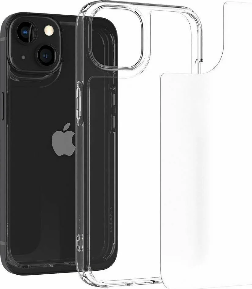 Θήκη Spigen Quartz Hybrid για iPhone 13 - Matte Clear – εικόνα 2