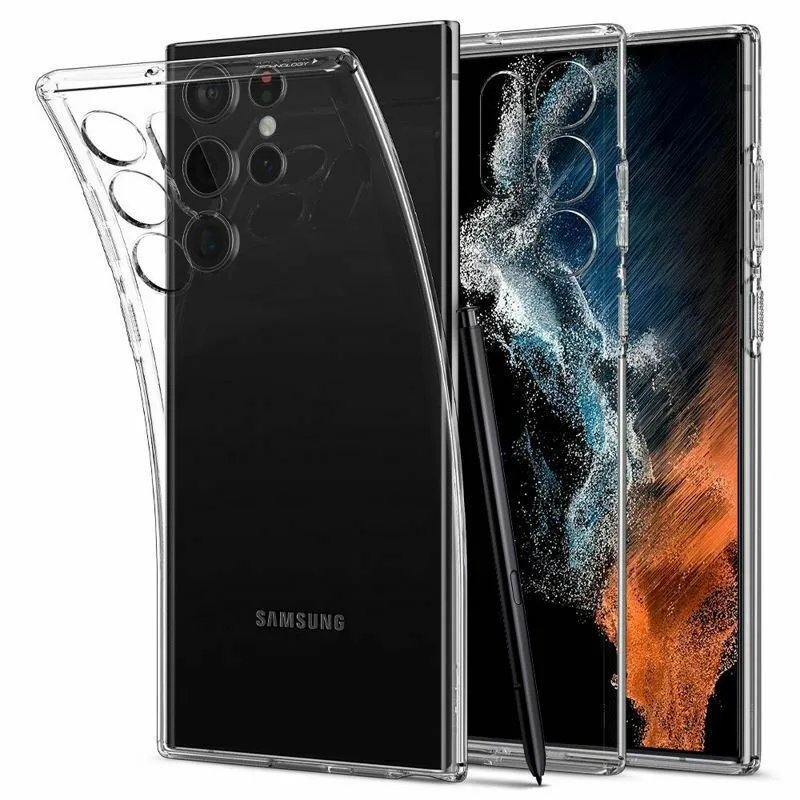 Θήκη Spigen Liquid Crystal για Samsung Galaxy S22 Ultra 5G - Διάφανο – εικόνα 2
