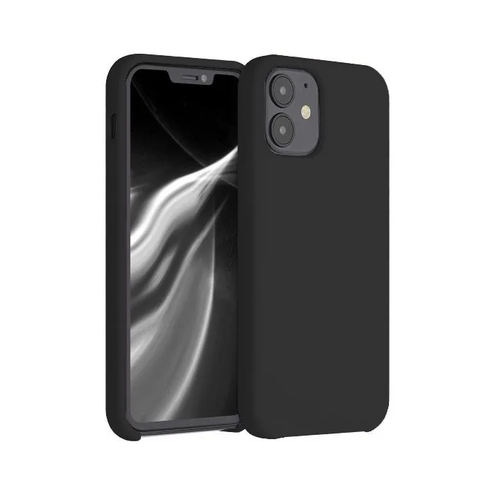 Θήκη Silky And Soft για iPhone 12 Mini - Μαύρο
