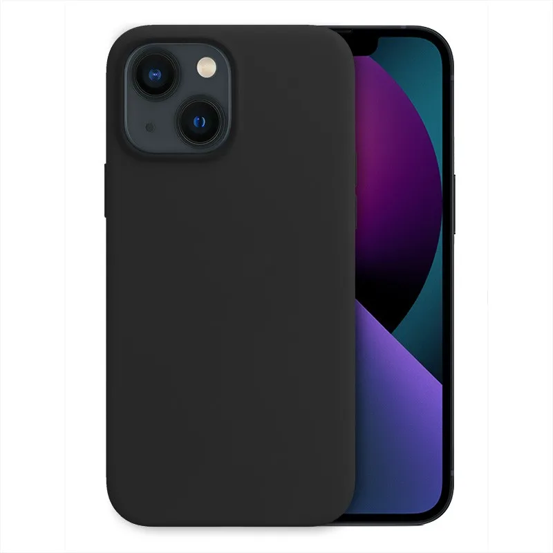 Θήκη Silky And Soft για iPhone 13 - Μαύρο