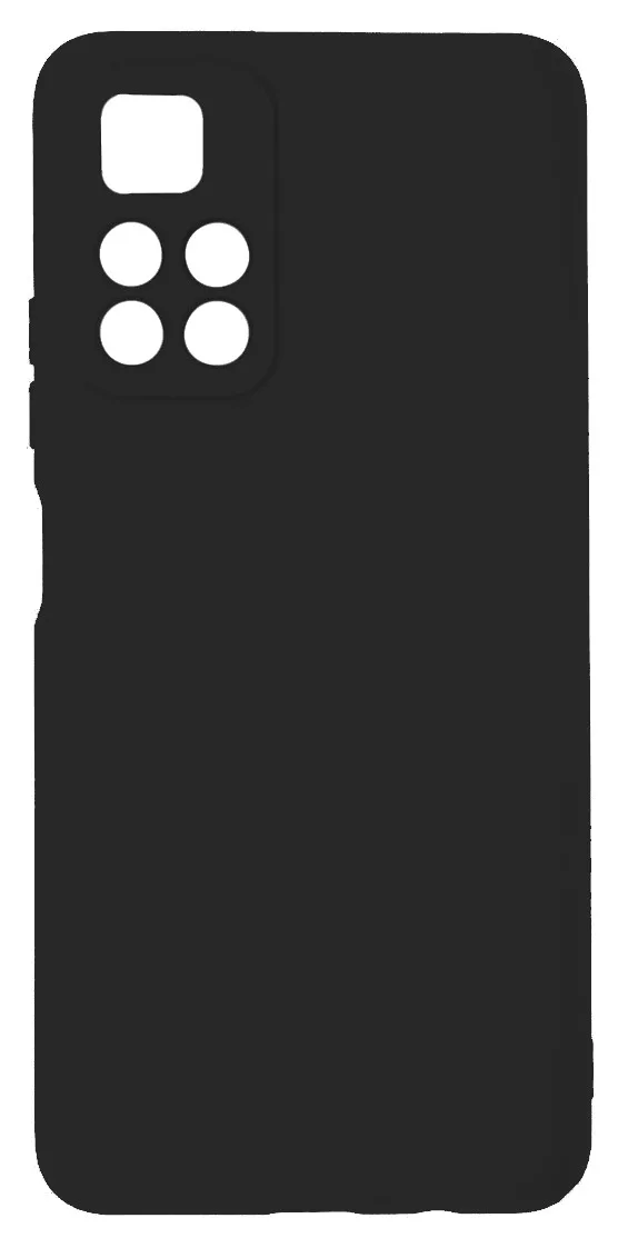 Θήκη σιλικόνης TPU Ultra Slim 0.3mm soft mat για Redmi 10 - Μαύρο
