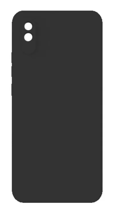 Θήκη σιλικόνης TPU Ultra Slim 0.3mm soft mat για Redmi 9A - Μαύρο