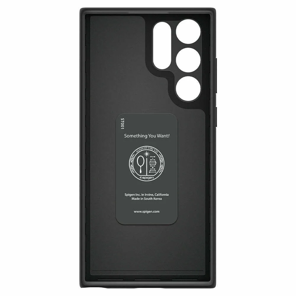 Θήκη Spigen Thin Fit για Samsung Galaxy S22 Ultra 5G - Black – εικόνα 2