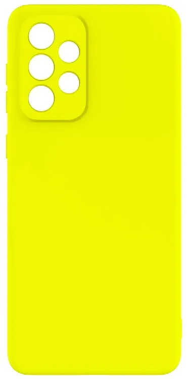 Θήκη σιλικόνης TPU Ultra Slim 0.3mm soft mat για Samsung Galaxy A33 5G - Fluo Κίτρινο