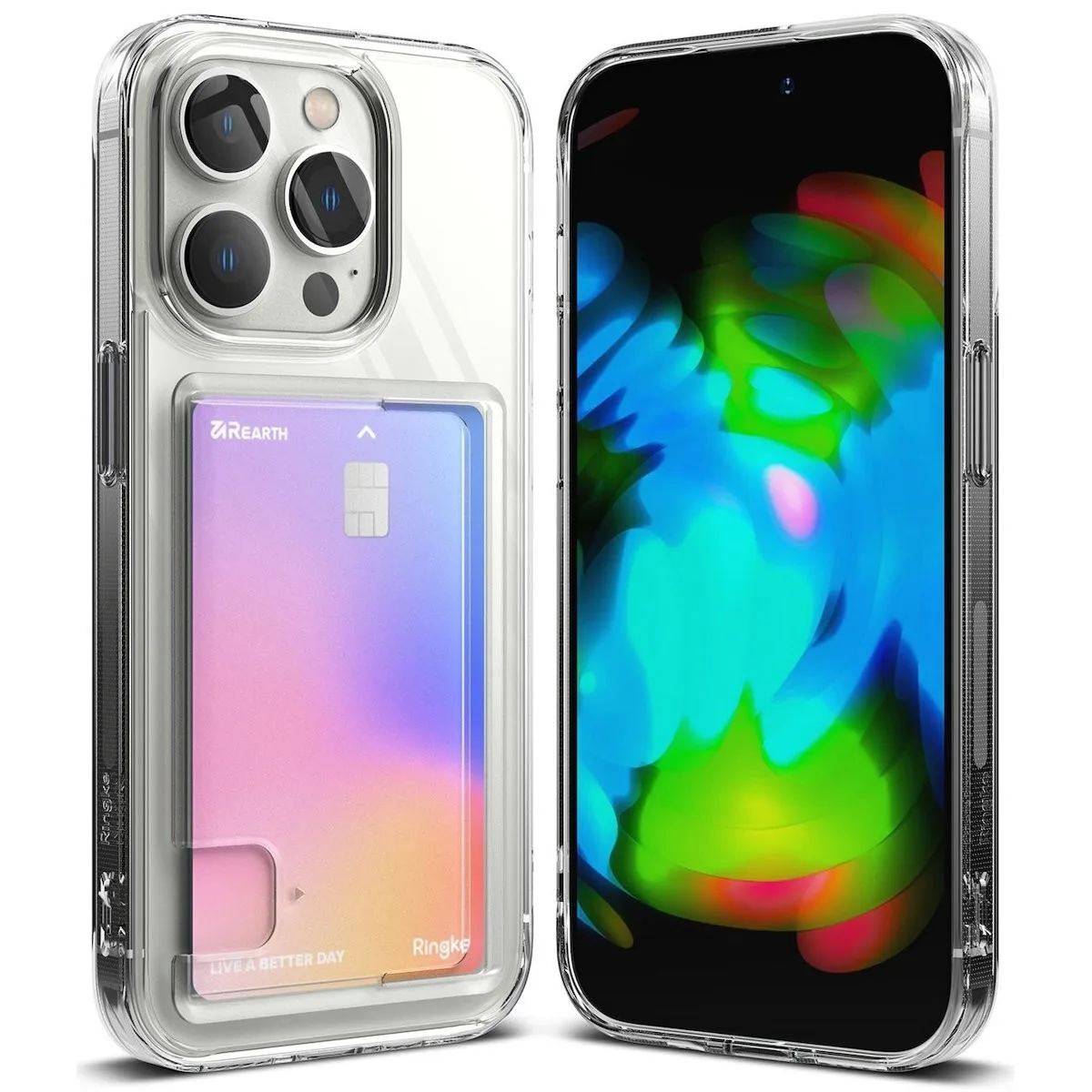 Θήκη Ringke MagSafe Fusion Card Case για iPhone 14 Pro Max - Διάφανο