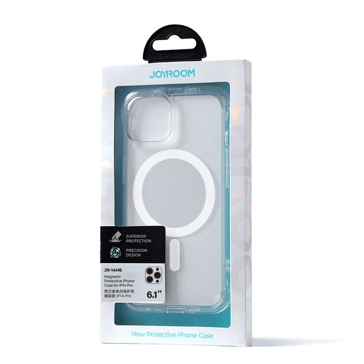 Θήκη Joyroom Magnetic Defender για iPhone 14 Pro - Διάφανο – εικόνα 2