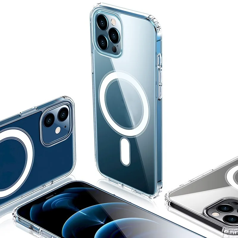 TFO - Anti Shock MagSafe Durable Case Ανθεκτική Θήκη Σιλικόνης Clear iPhone 16 Pro Max – εικόνα 2