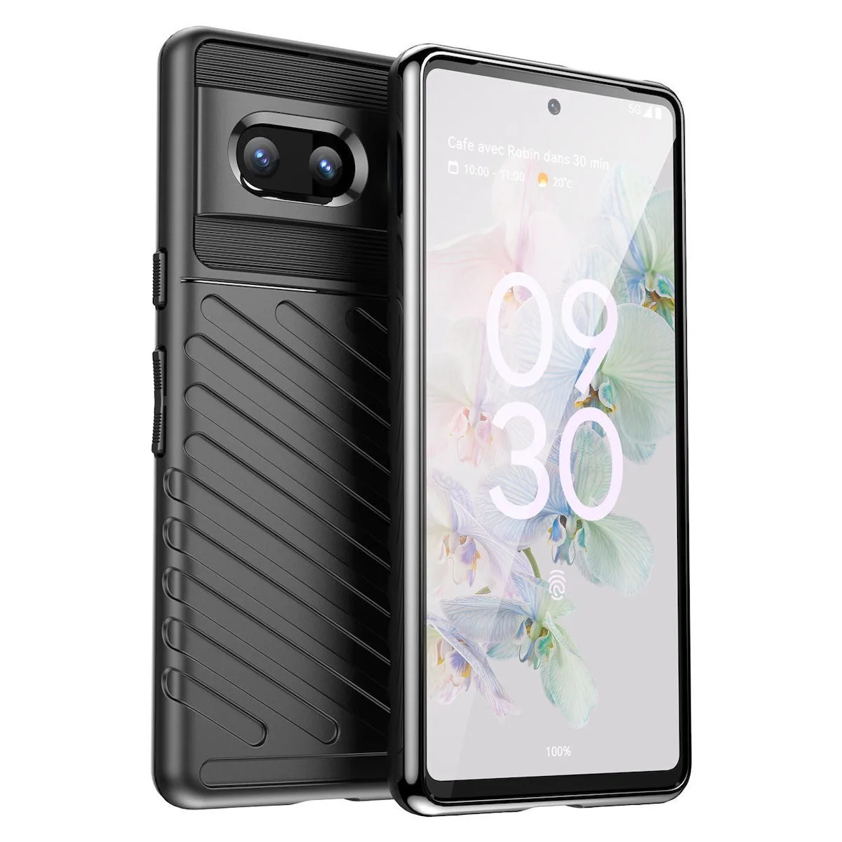 Θήκη Thunder Tough Rugged για Google Pixel 7 - Μαύρο – εικόνα 2