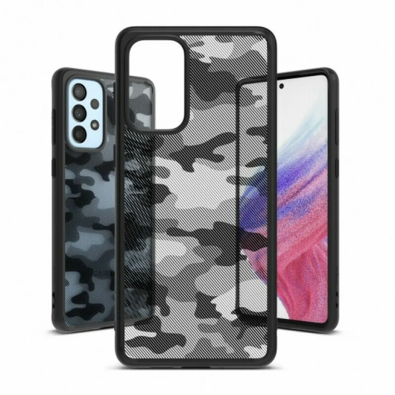 Θήκη Ringke Fusion Back Cover για Samsung Galaxy A53 5G - Matte Camo Black – εικόνα 2