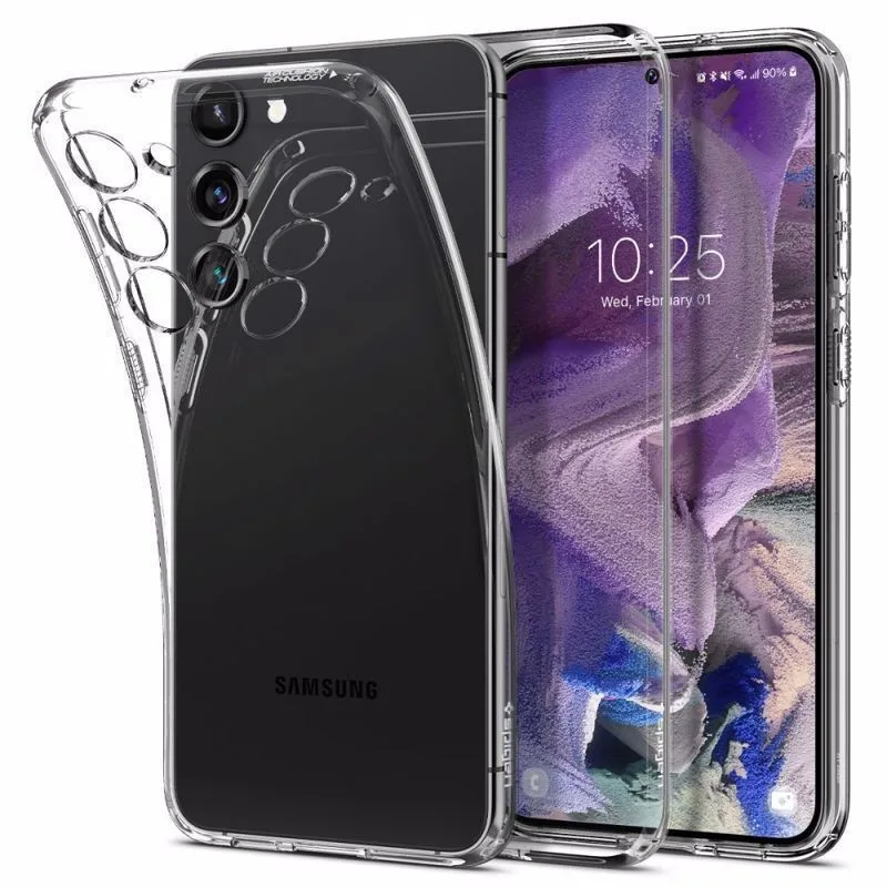 Θήκη Spigen Liquid Crystal για Samsung Galaxy S23 5G -Crystal Clear