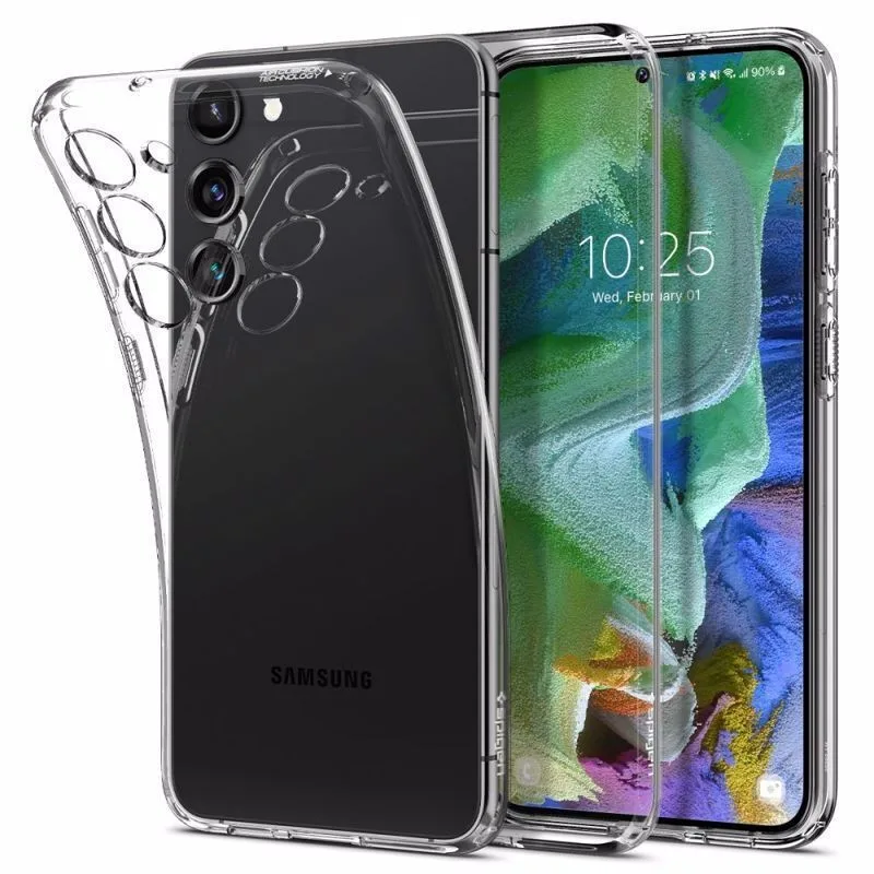 Θήκη Spigen Liquid Crystal για Samsung Galaxy S23 Plus 5G - Crystal Clear