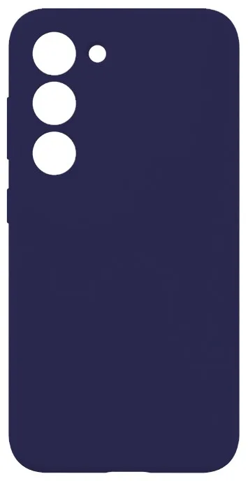 Θήκη σιλικόνης TPU Ultra Slim 0.3mm soft mat για Samsung Galaxy S23 - Σκούρο Μπλε