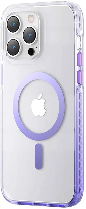 Kingxbar Ice Crystal Σιλικόνης για iPhone 14 Pro - Μωβ